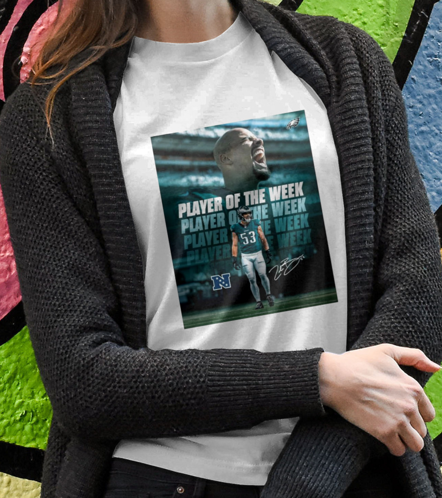 Player Of The Week Philadelphia Eagles Nfc Signature Shirt