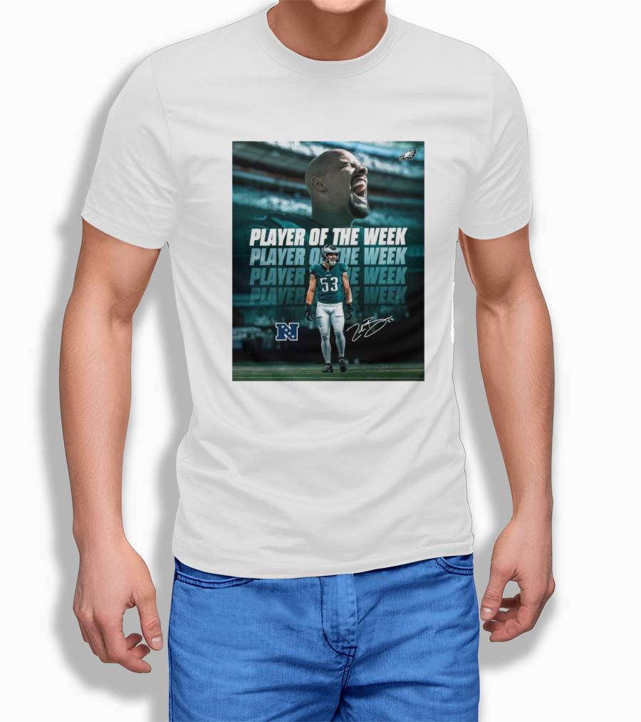 Player Of The Week Philadelphia Eagles Nfc Signature Shirt