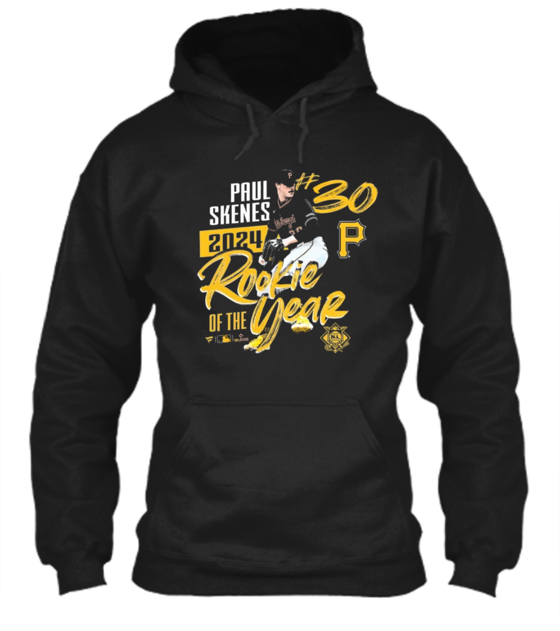 Paul Skenes 30 2024 Rookie Of The Year Pittsburgh Pirates National League Shirt