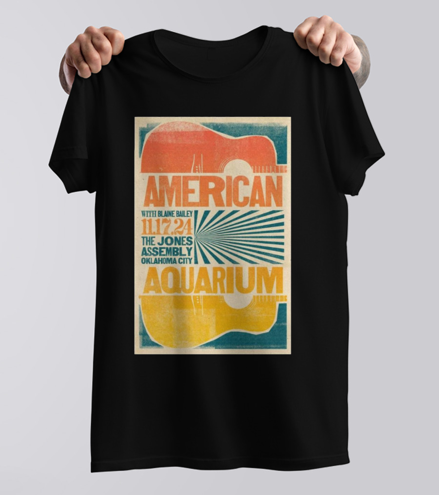 American Aquarium The 12Th Annual Thanksgiving Hangover Show November 30 2024 Terminal West Atlanta Ga Shirt