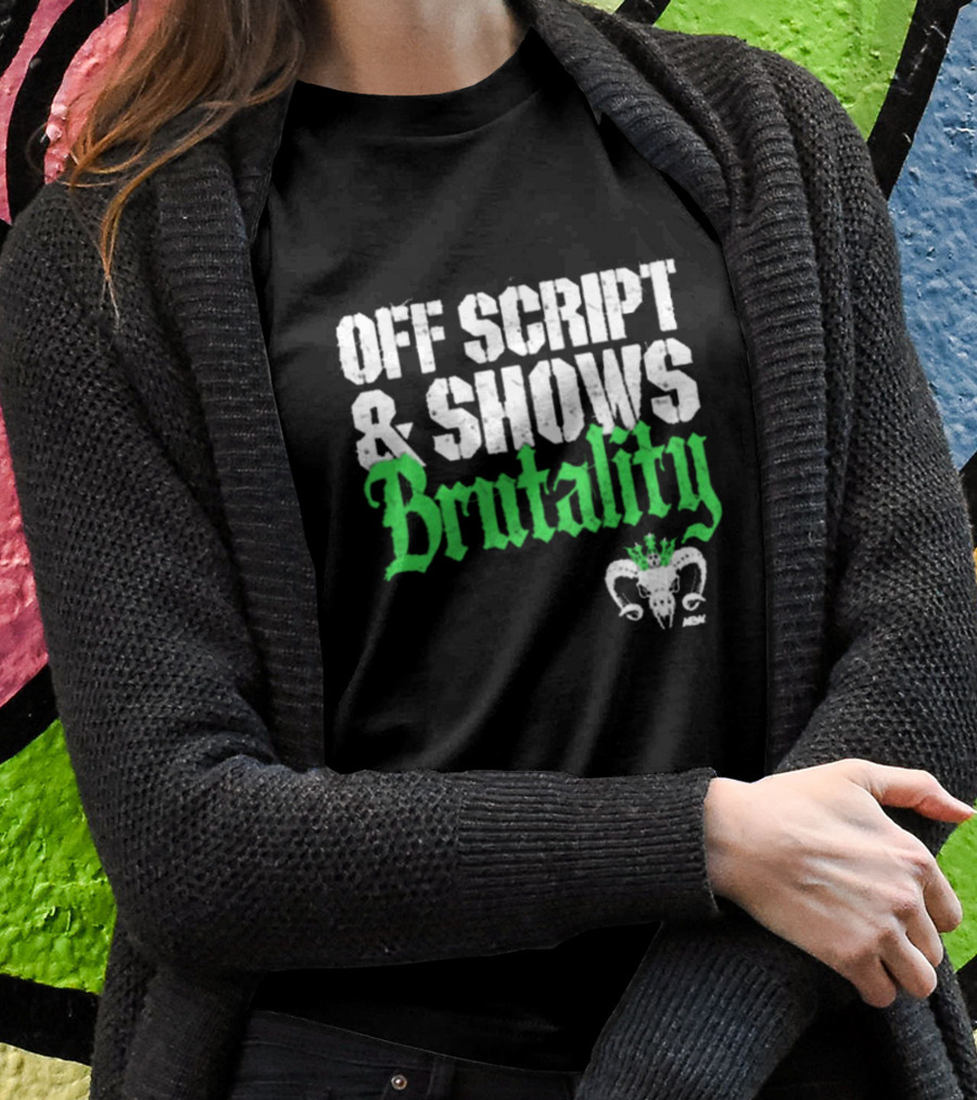 Off Script Shows Brutality Will Ospreay Vintage Aew Shirt