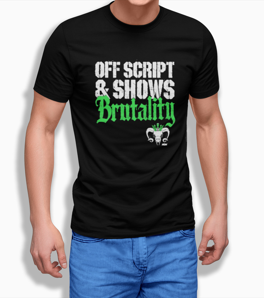 Off Script Shows Brutality Will Ospreay Vintage Aew Shirt