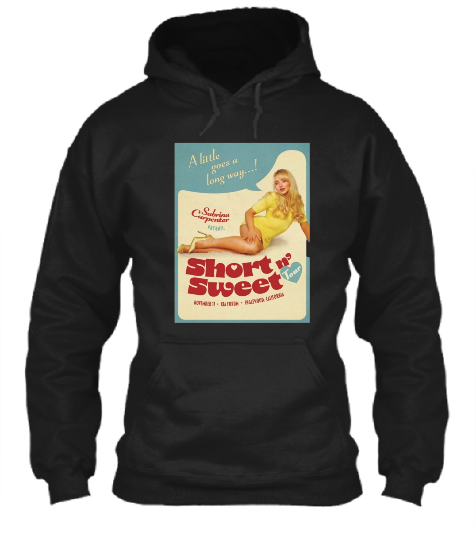 Sabrina Carpenter Presents A Little Goes A Long Way Short N Sweet Tour Nov 17 Inglewood California Shirt
