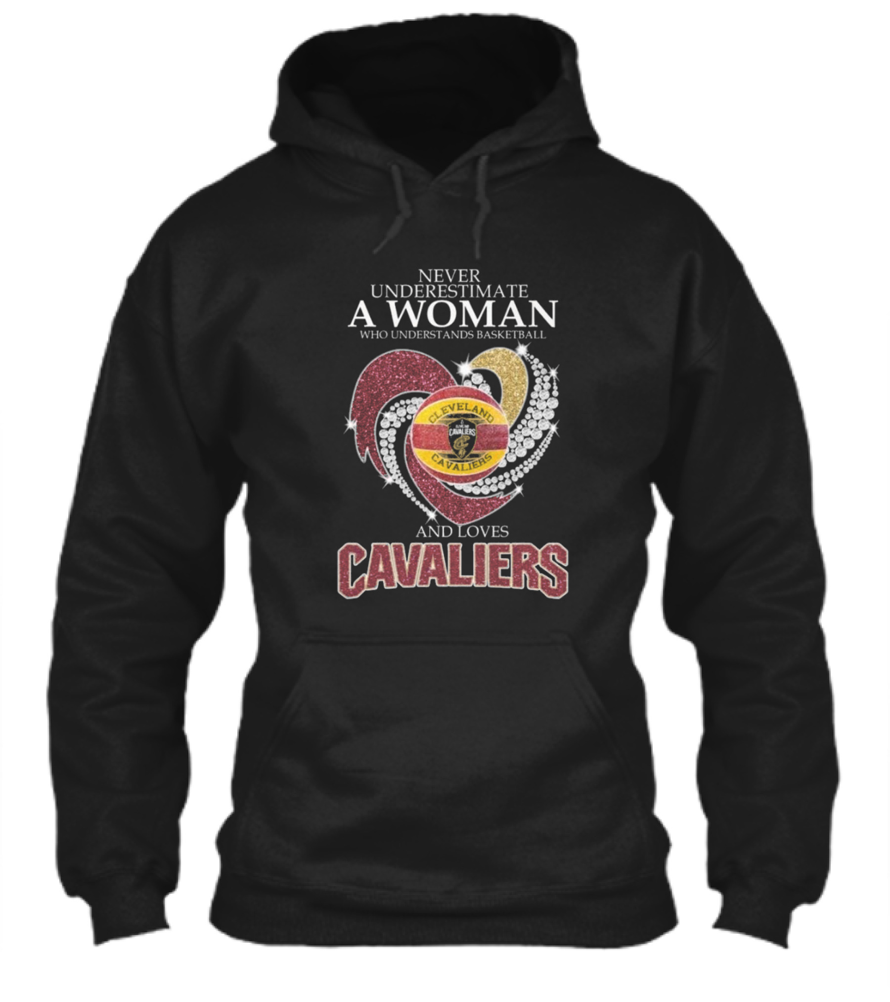 Never Underestimate A Woman Who Understands Basketball And Loves Cleveland Cavaliers Shirt