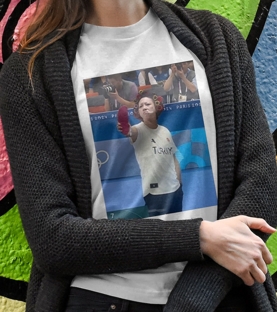 Yusuf Dikec Turkey 2024 Kung Fu Hustle Landlady Olympics Performance Shirt