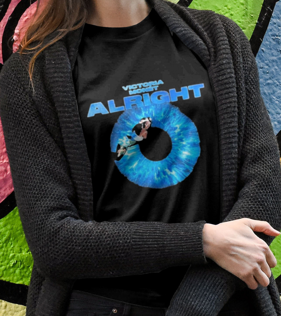 Victoria Moneit Alright 2024 Blue Cosmic Shirt