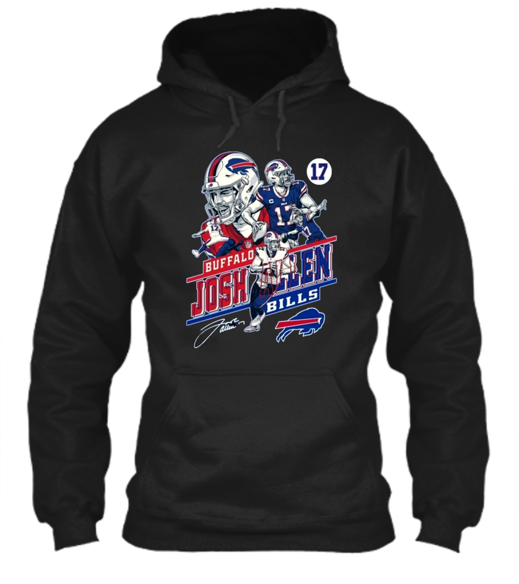 Buffalo Bills Josh Allen Number 17 Forever True Legends In Our Hearts Signature Shirt