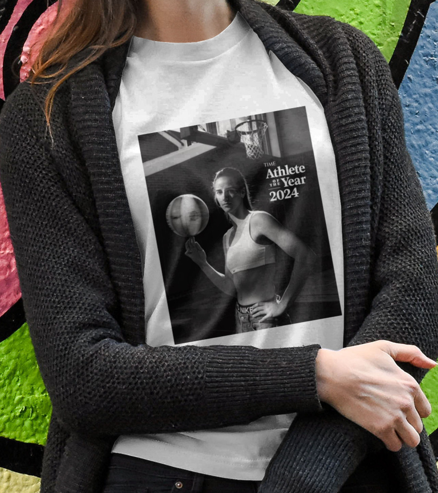 Time Athlete Of The Year 2024 Caitlin Clark Indiana Fever Shirt