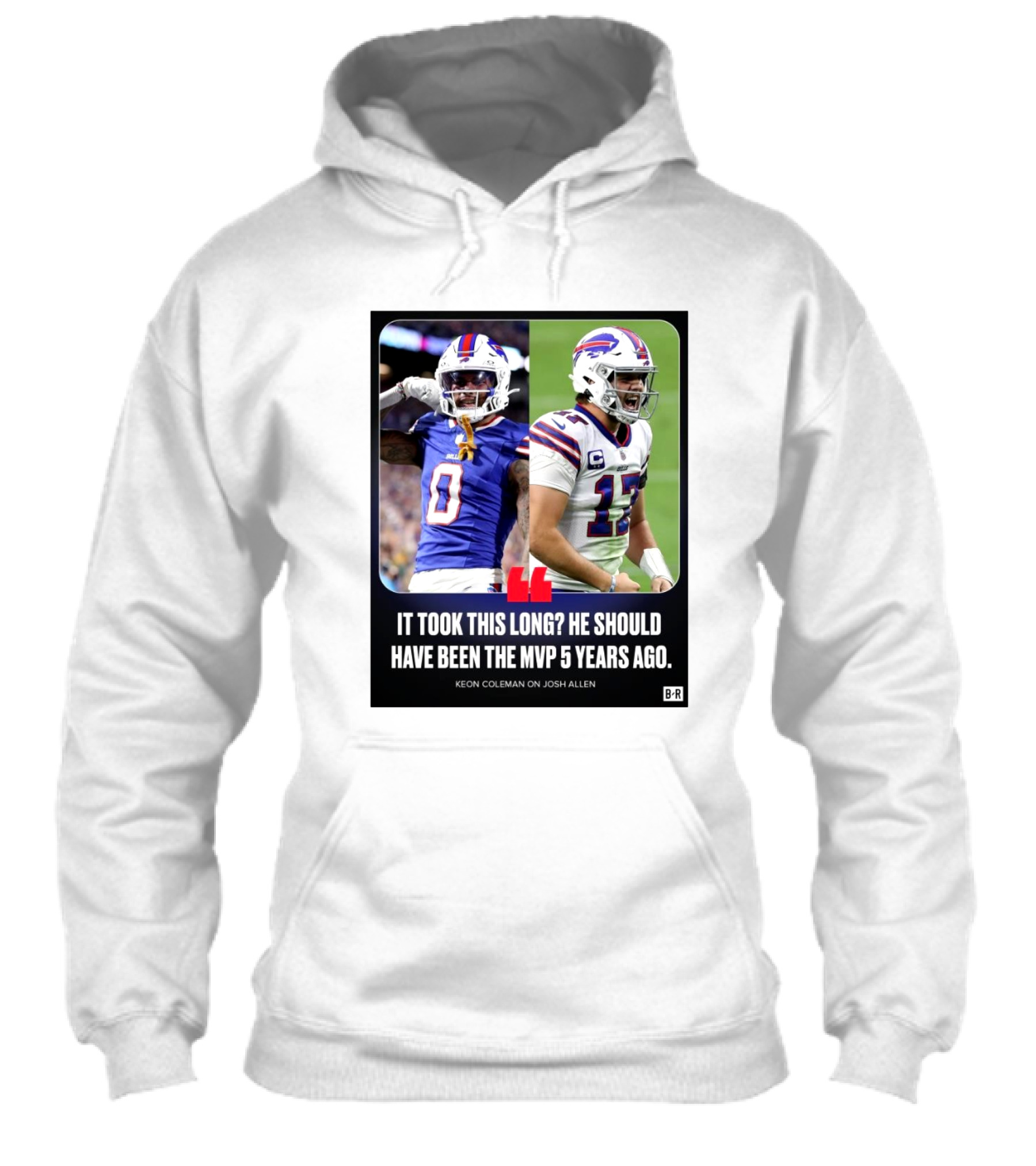 Buffalo Bills Josh Allen Mvp Recognition Delayed Says Keon Coleman Shirt