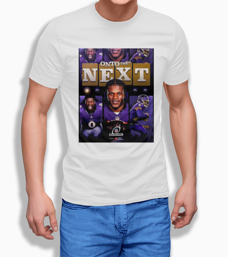 Onto The Next Baltimore Ravens Divisional Round Nfl Victory Shirt