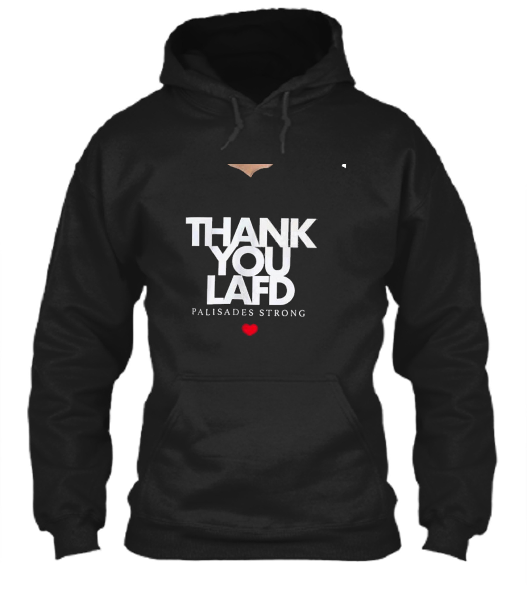 Thank You Lafd Palisades Strong Heart Shirt