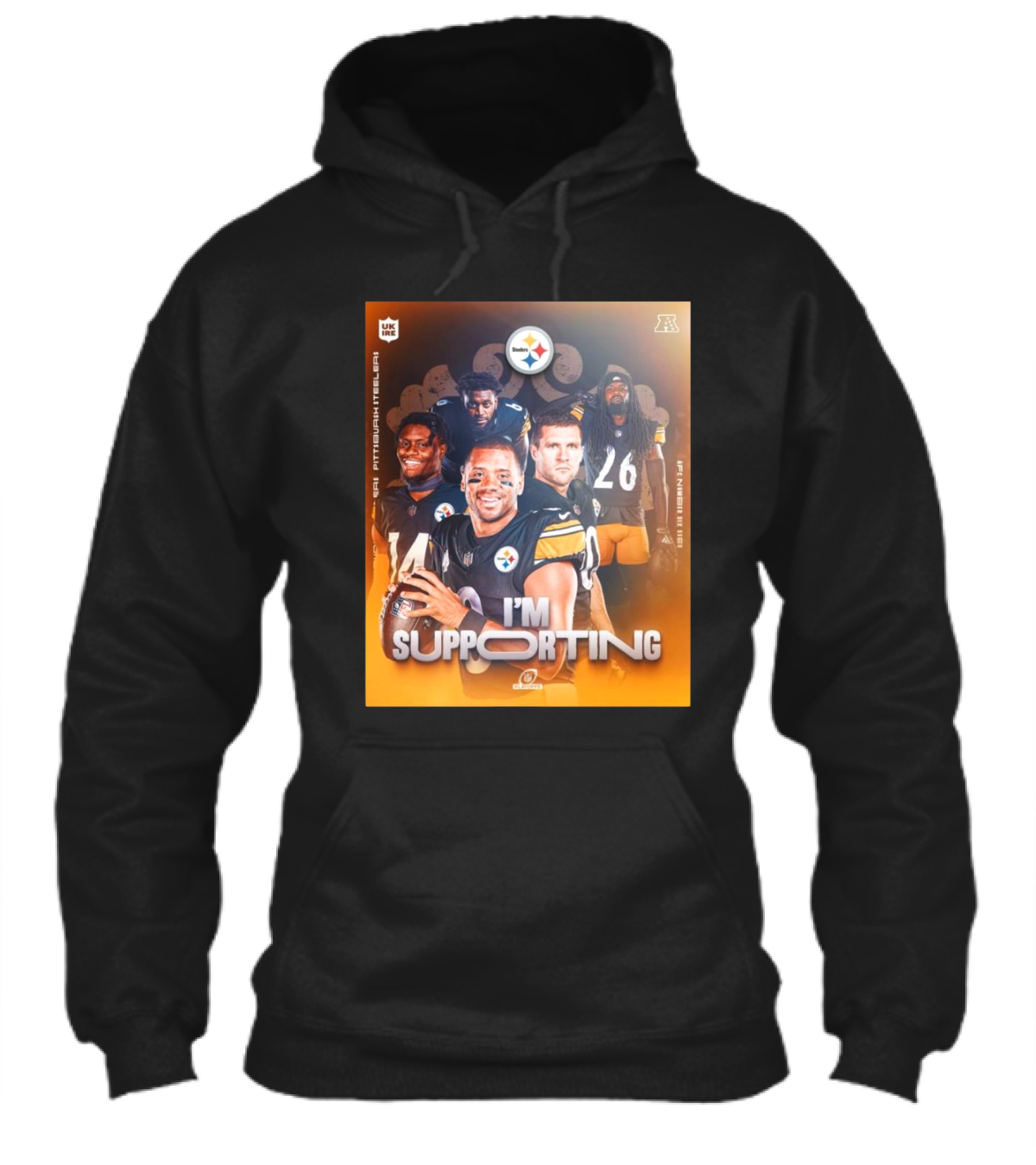 Pittsburgh Steelers Im Supporting Afc Nfl Playoffs Shirt