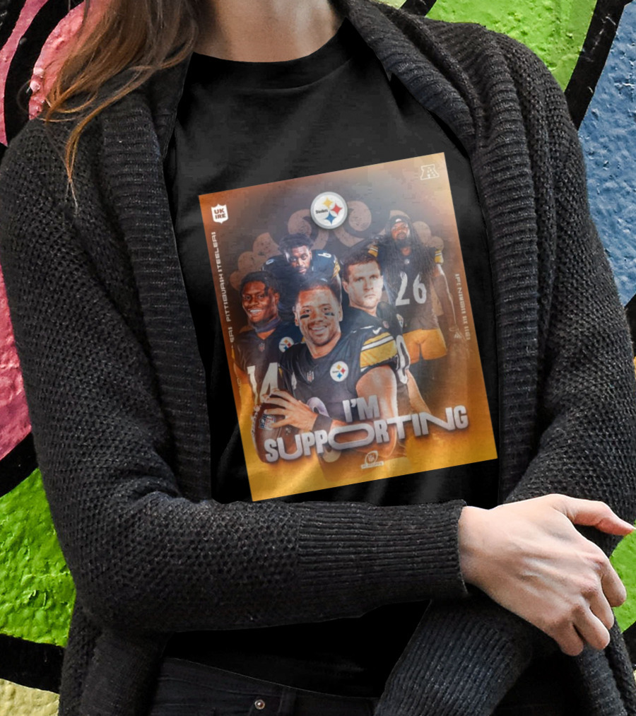 Pittsburgh Steelers Im Supporting Afc Nfl Playoffs Shirt