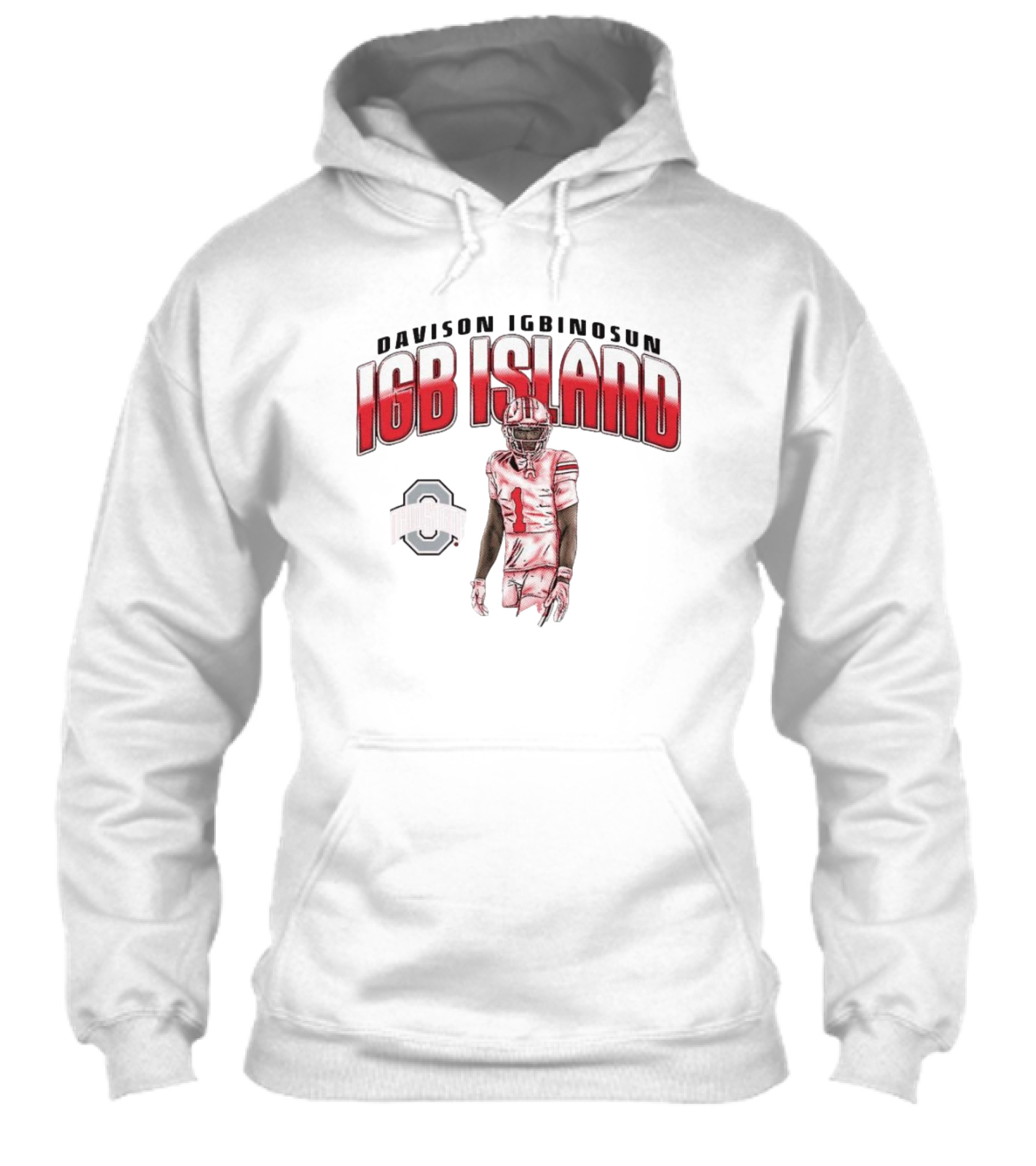 Davison Igbinosun Igb Island Ohio State Buckeyes Football Shirt