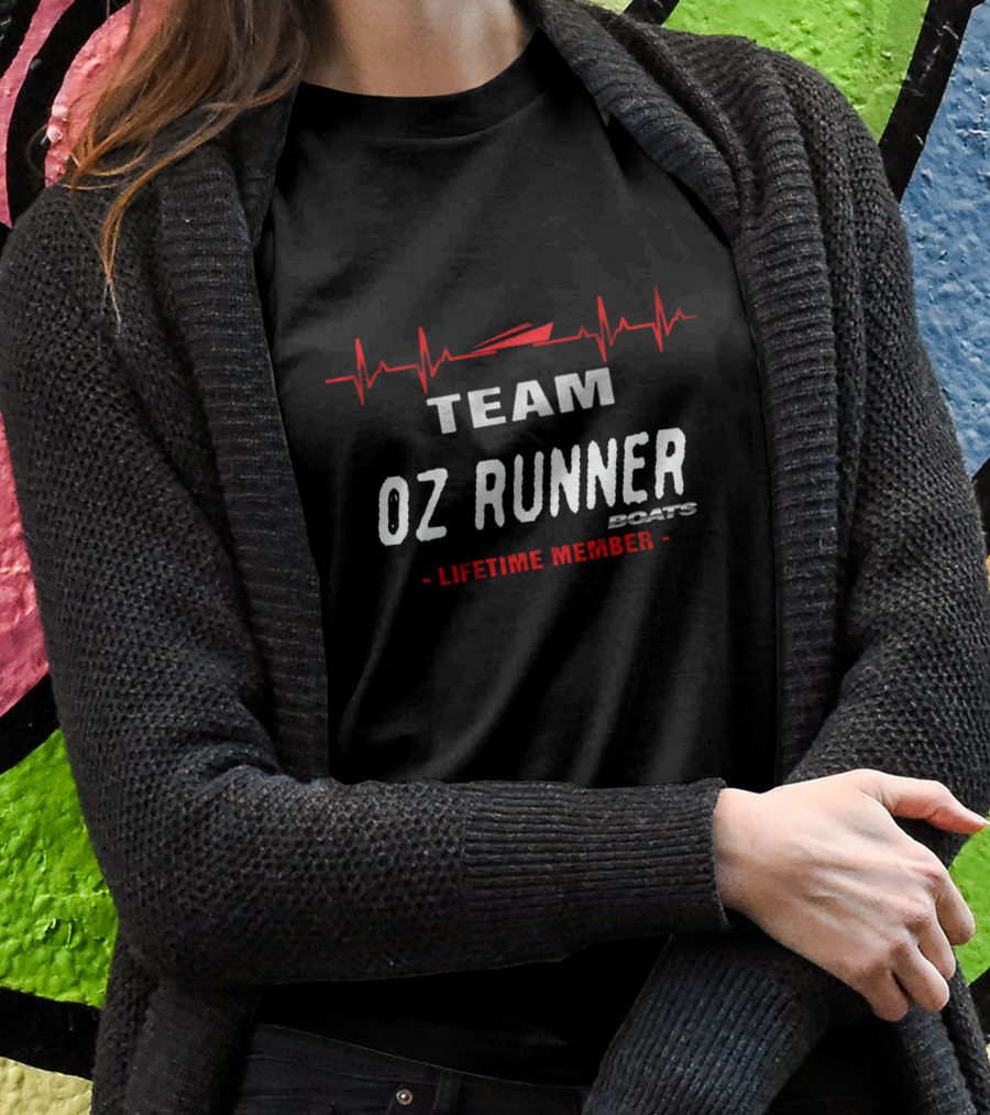 Team Oz Runner Boats Lifetime Member Shirt