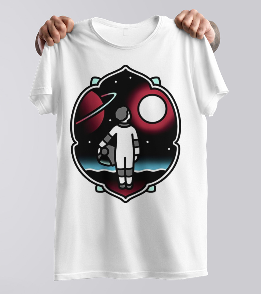 Born To Suffer Cute Bunny And Bird Retro Pastel Shirt