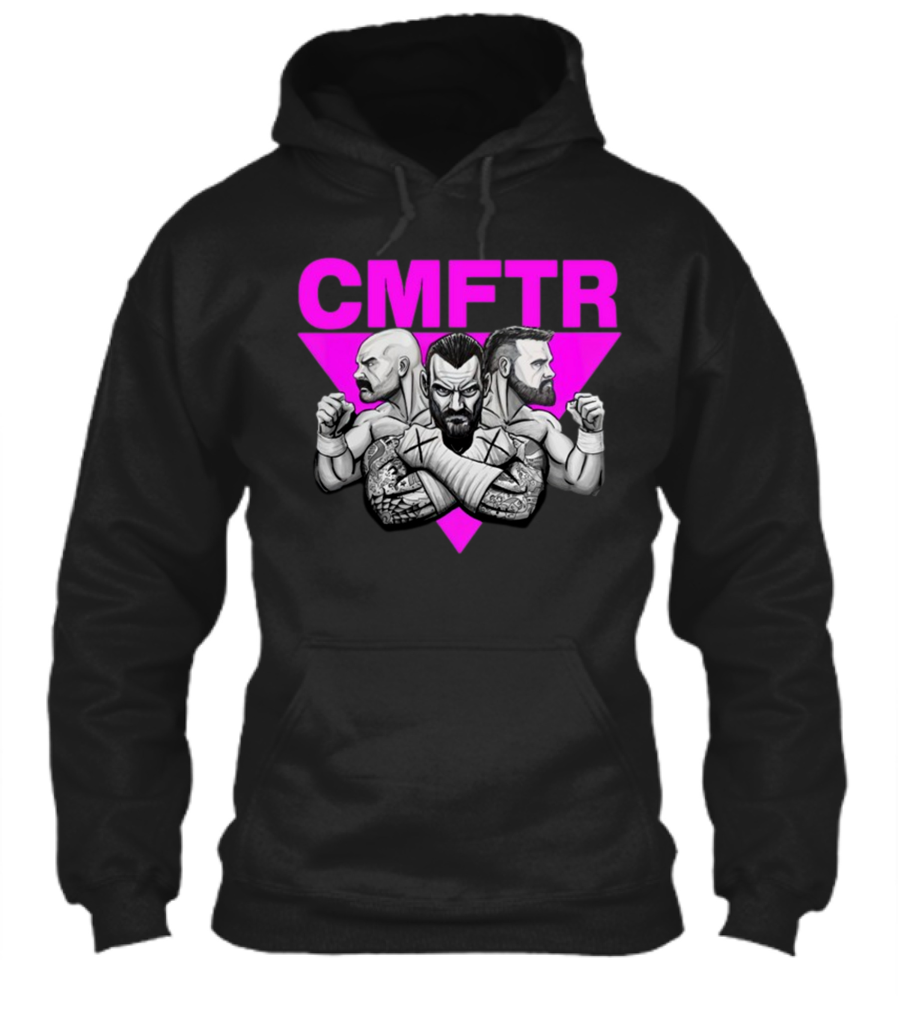 Cmftr Wrestling Trio Portrait By Hal Haney Shirt