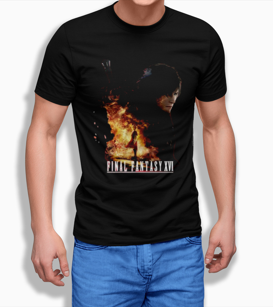 Ben Starr Final Fantasy Xvi Fire Sword Character Shirt