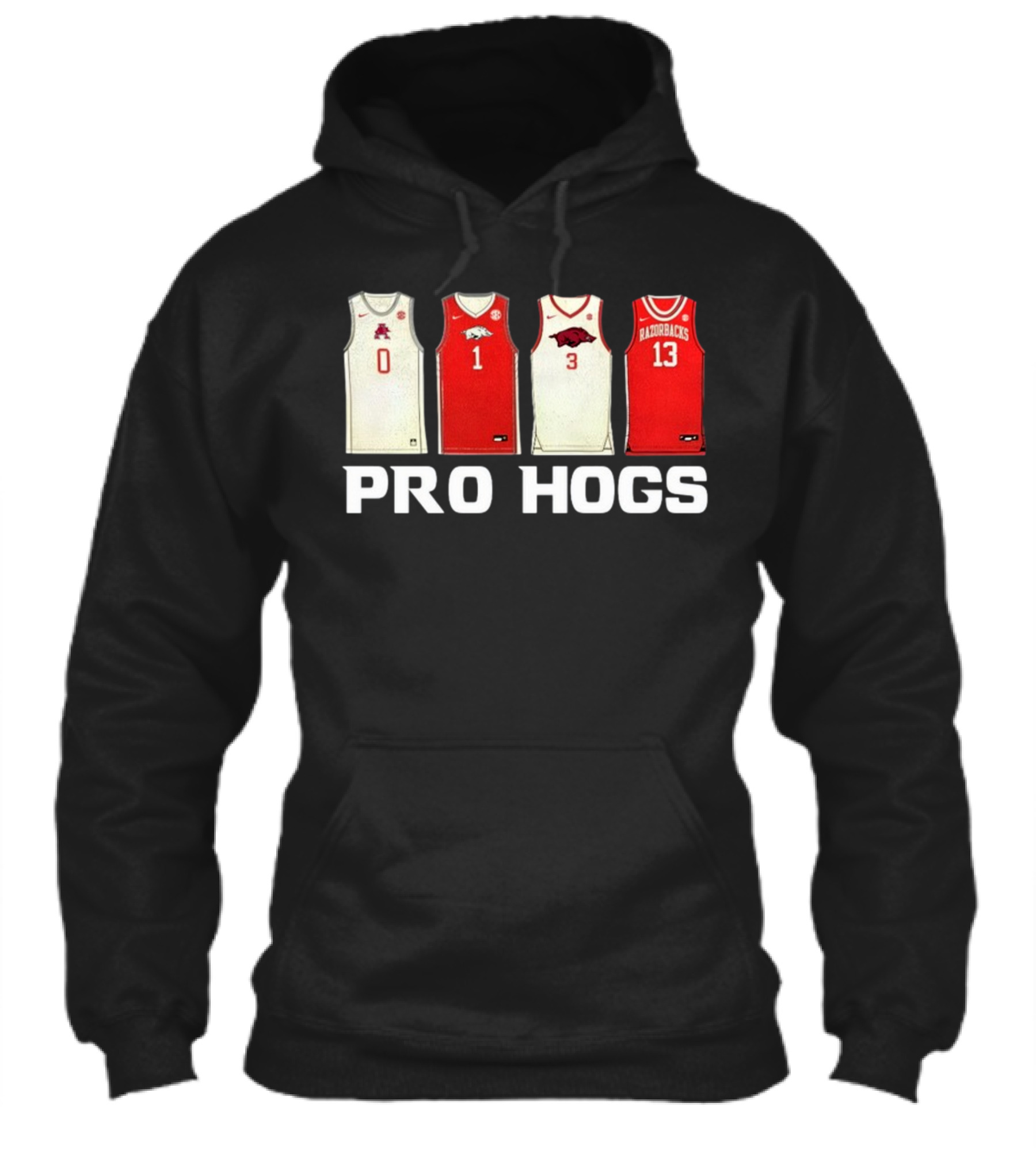 Pro Hogs Arkansas Basketball Jerseys Razorbacks Icons Shirt