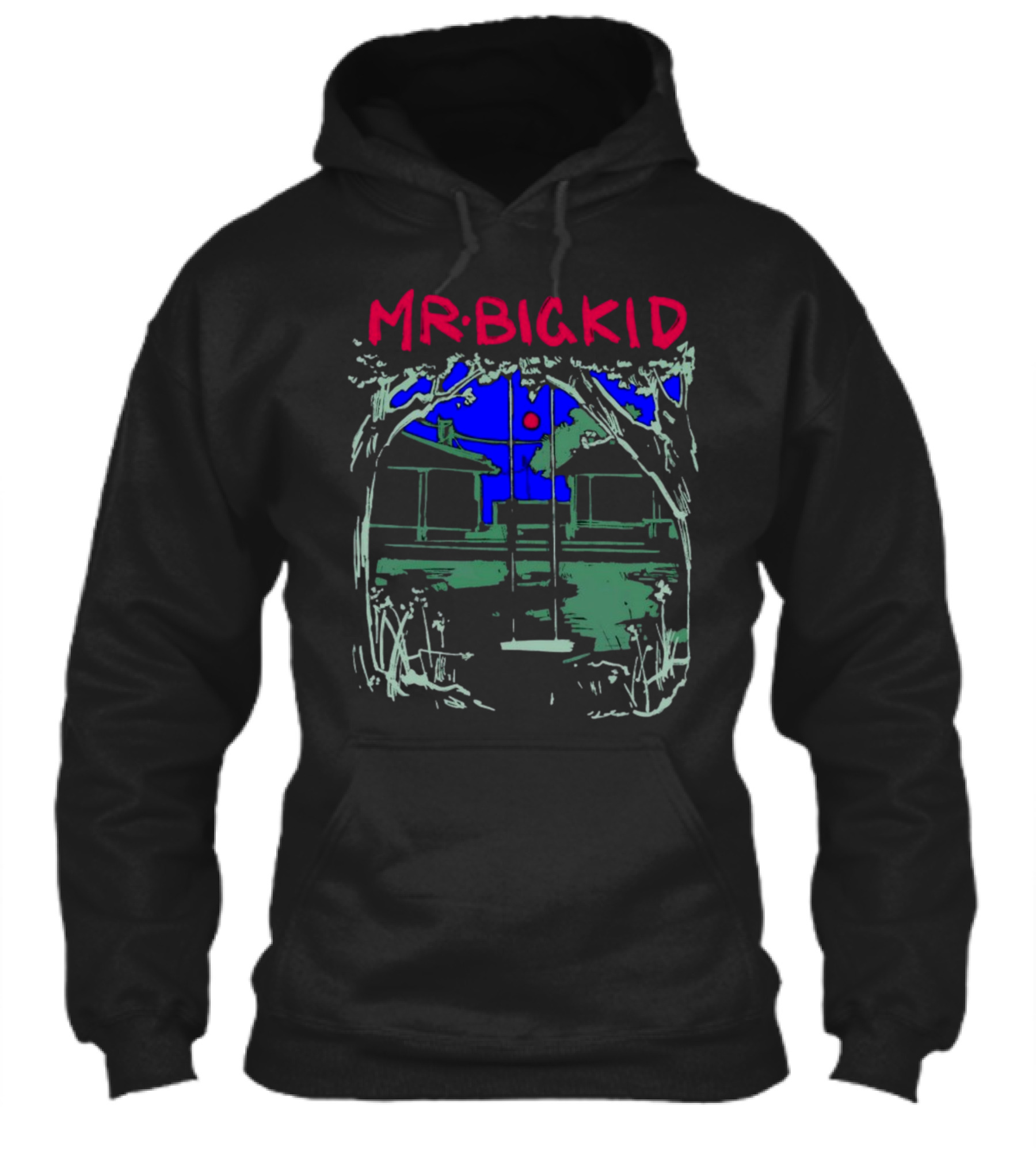 Mr Big Kid Swing Under Tree House Night Scene Shirt