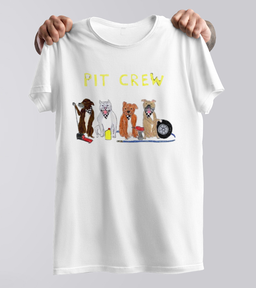 Relief For Haiti Blue And Red Brush Stroke Shirt