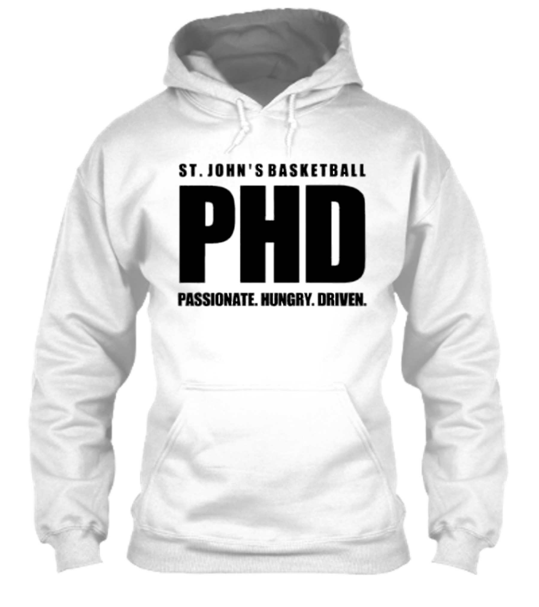 St Johns Basketball Phd Passionate Hungry Driven Shirt
