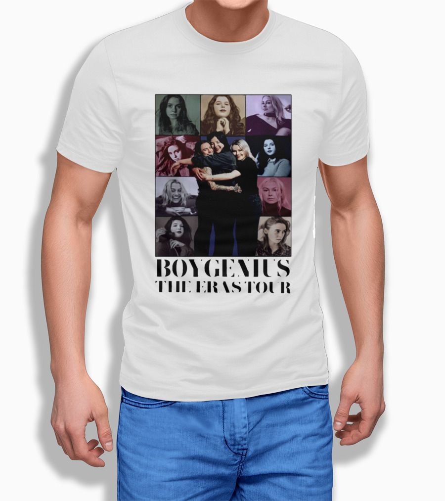 Boygenius The Eras Tour Member Collage Shirt
