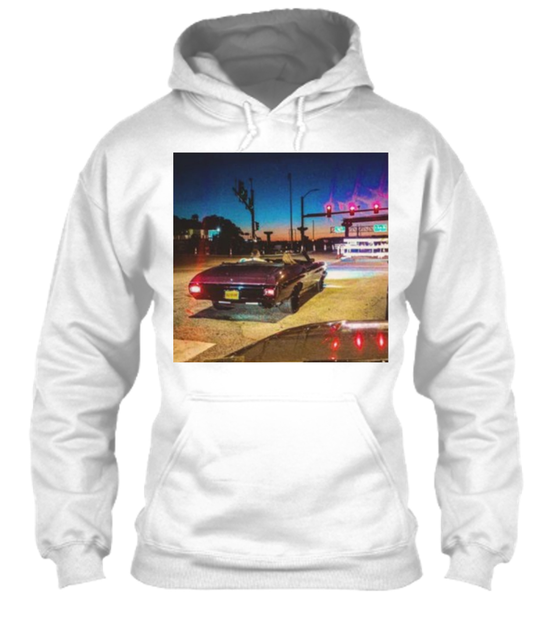 Bad Blood Convertible At Night Intersection Shirt