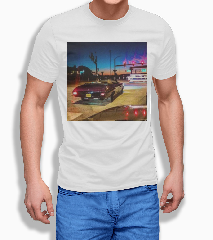 Bad Blood Convertible At Night Intersection Shirt