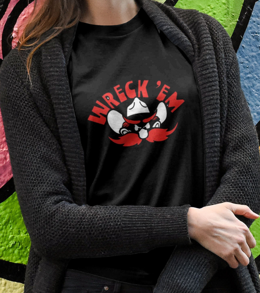 Wreck Em Texas Tech Raider Red Shirt