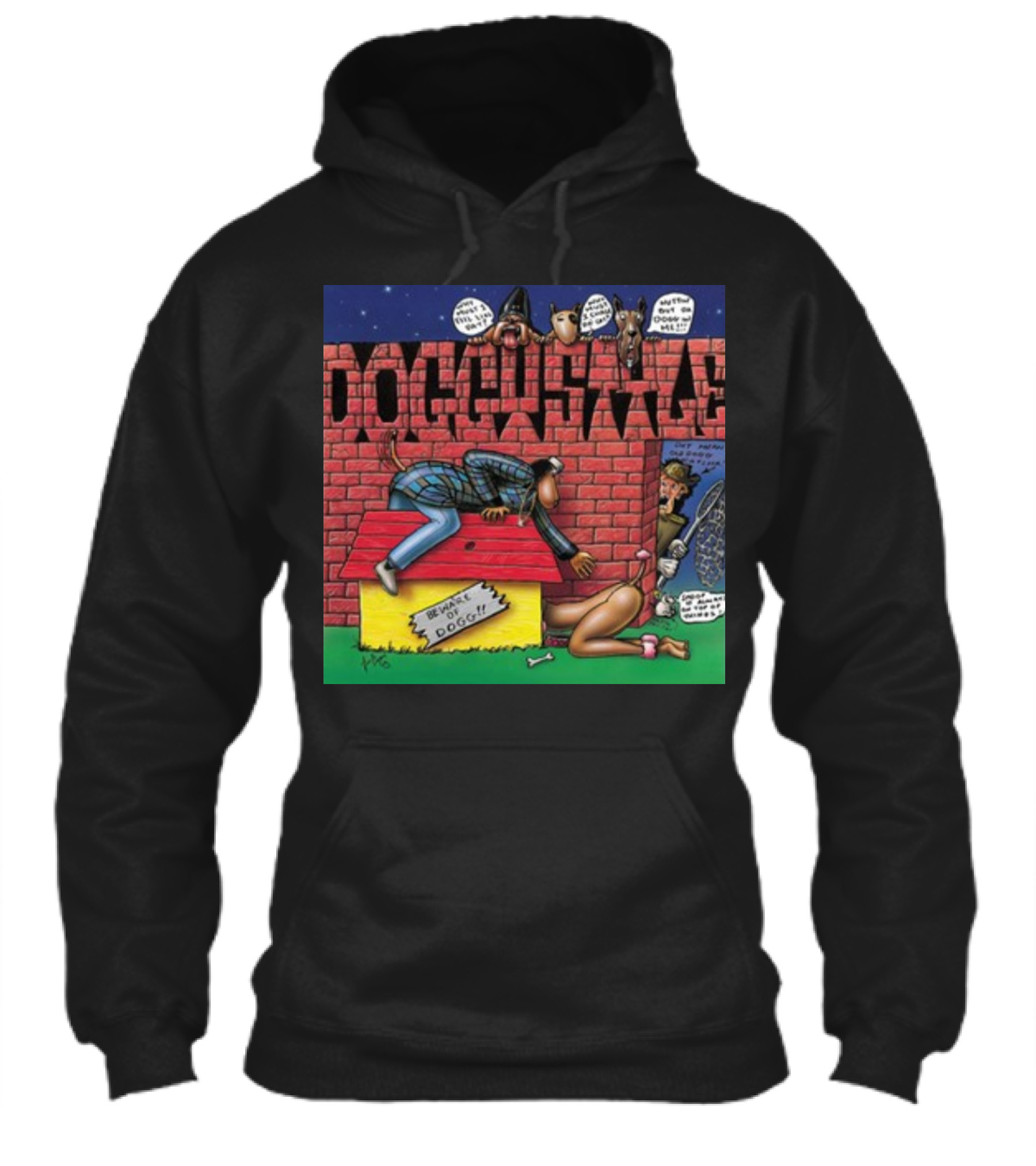 Doggystyle 30 Year Anniversary Album Cover Art Snoop Doggy Dogg Iconic Cartoon Shirt