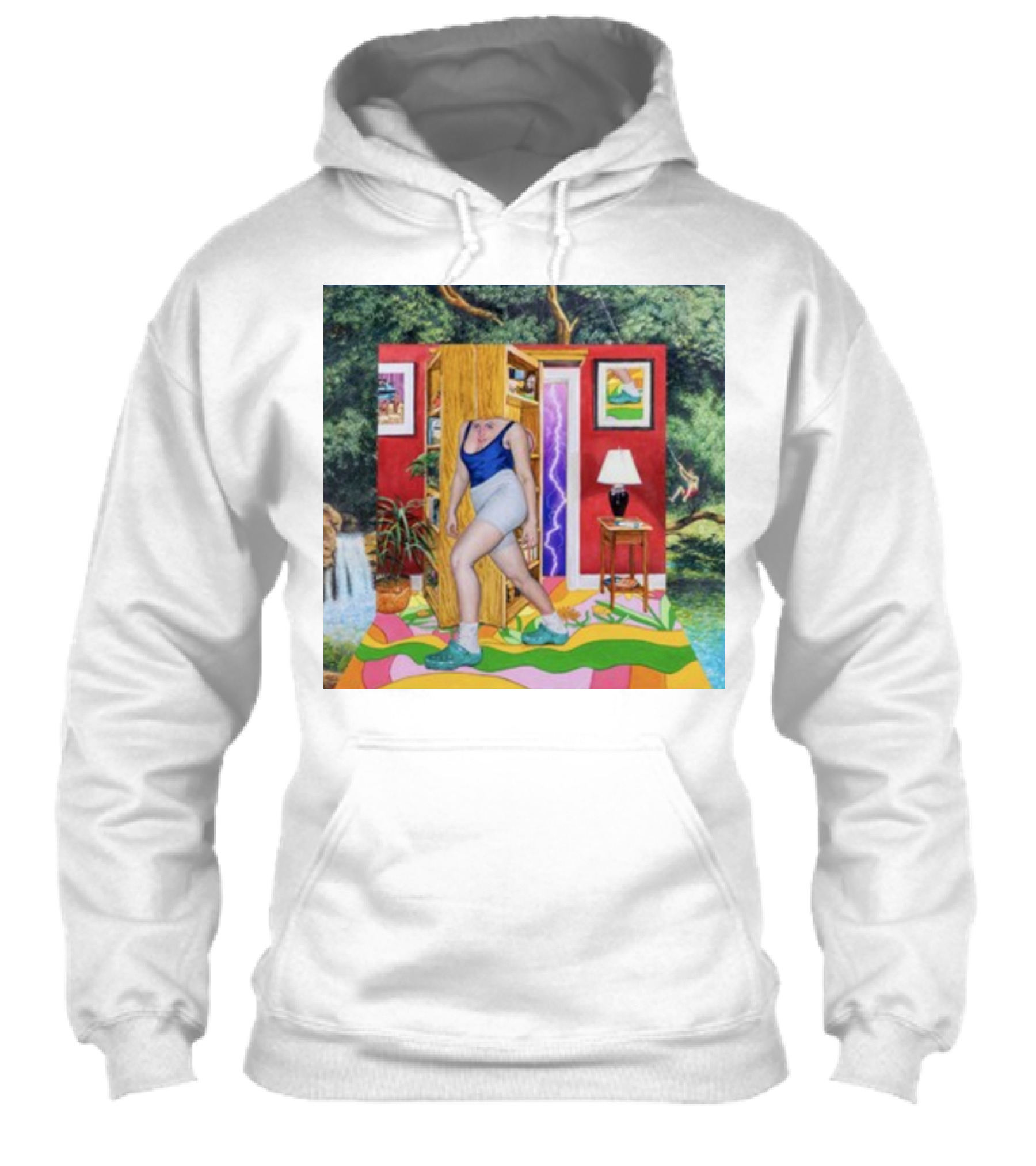 Light Moving Time Surreal Tropical Interior Scene Shirt