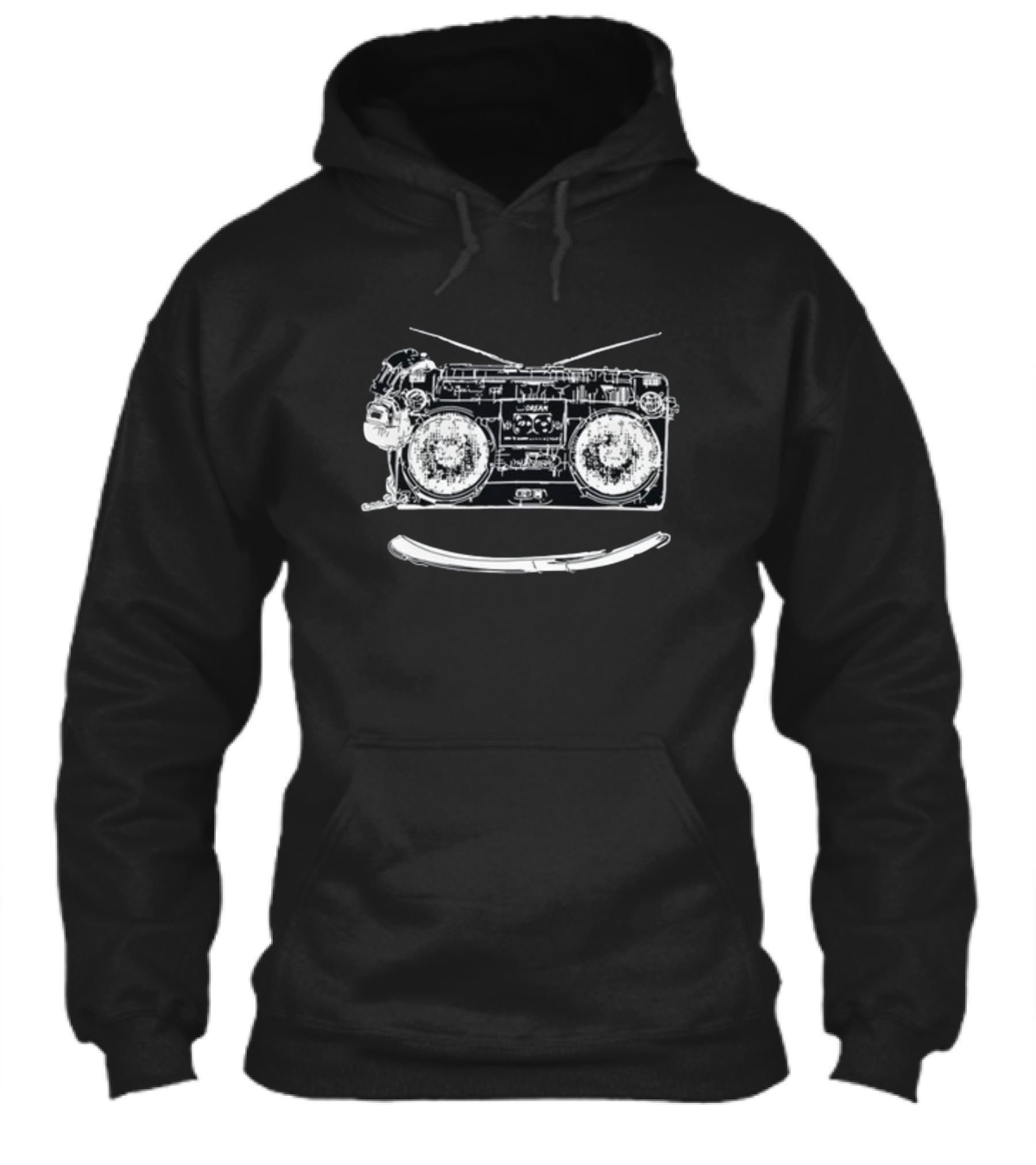 Ezriadrm Classic Boombox Grin Box Set Shirt