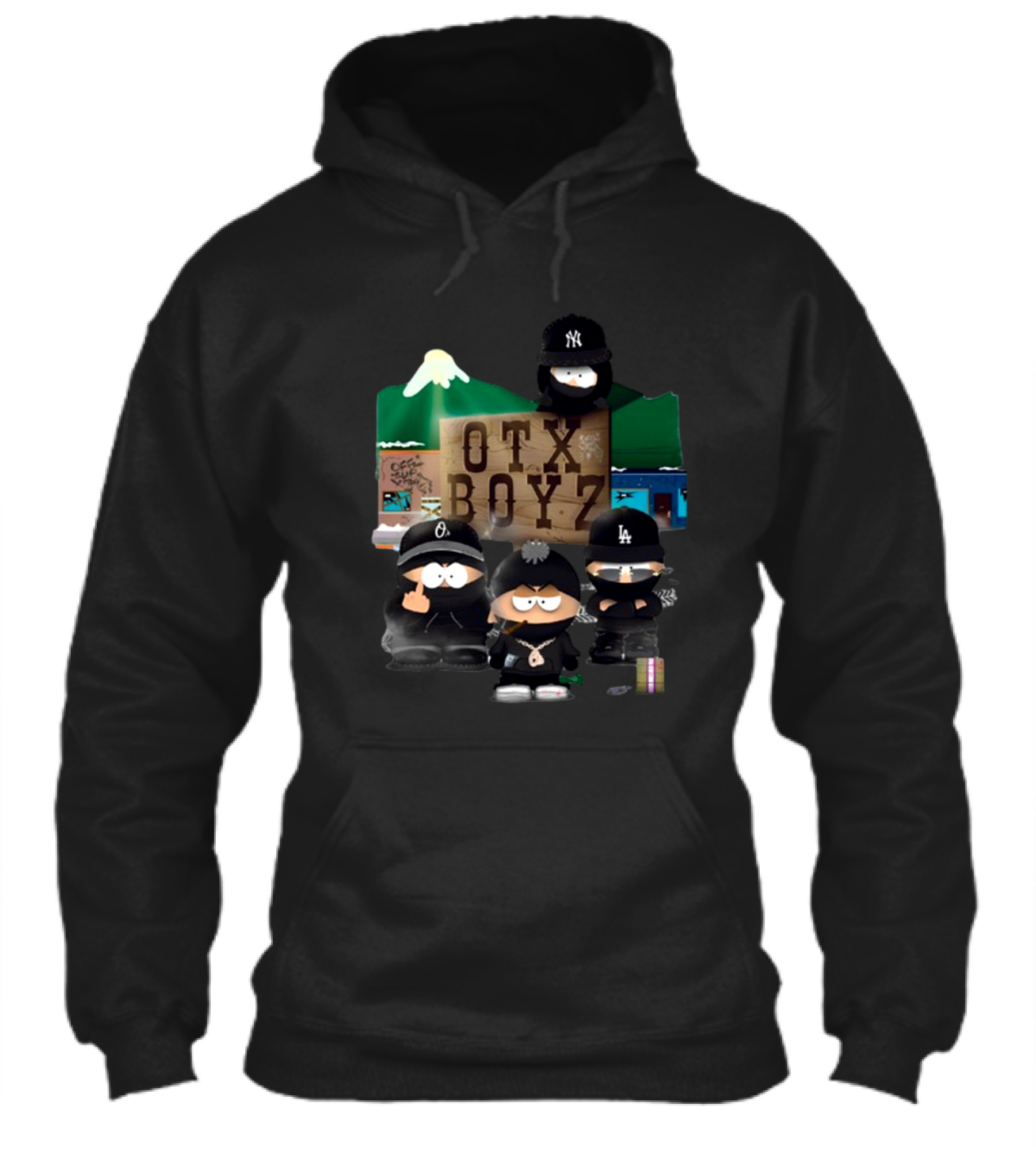 Otx Boyz South Park Parody Yankees Dodgers Mashup Shirt