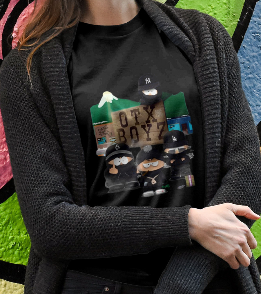 Otx Boyz South Park Parody Yankees Dodgers Mashup Shirt