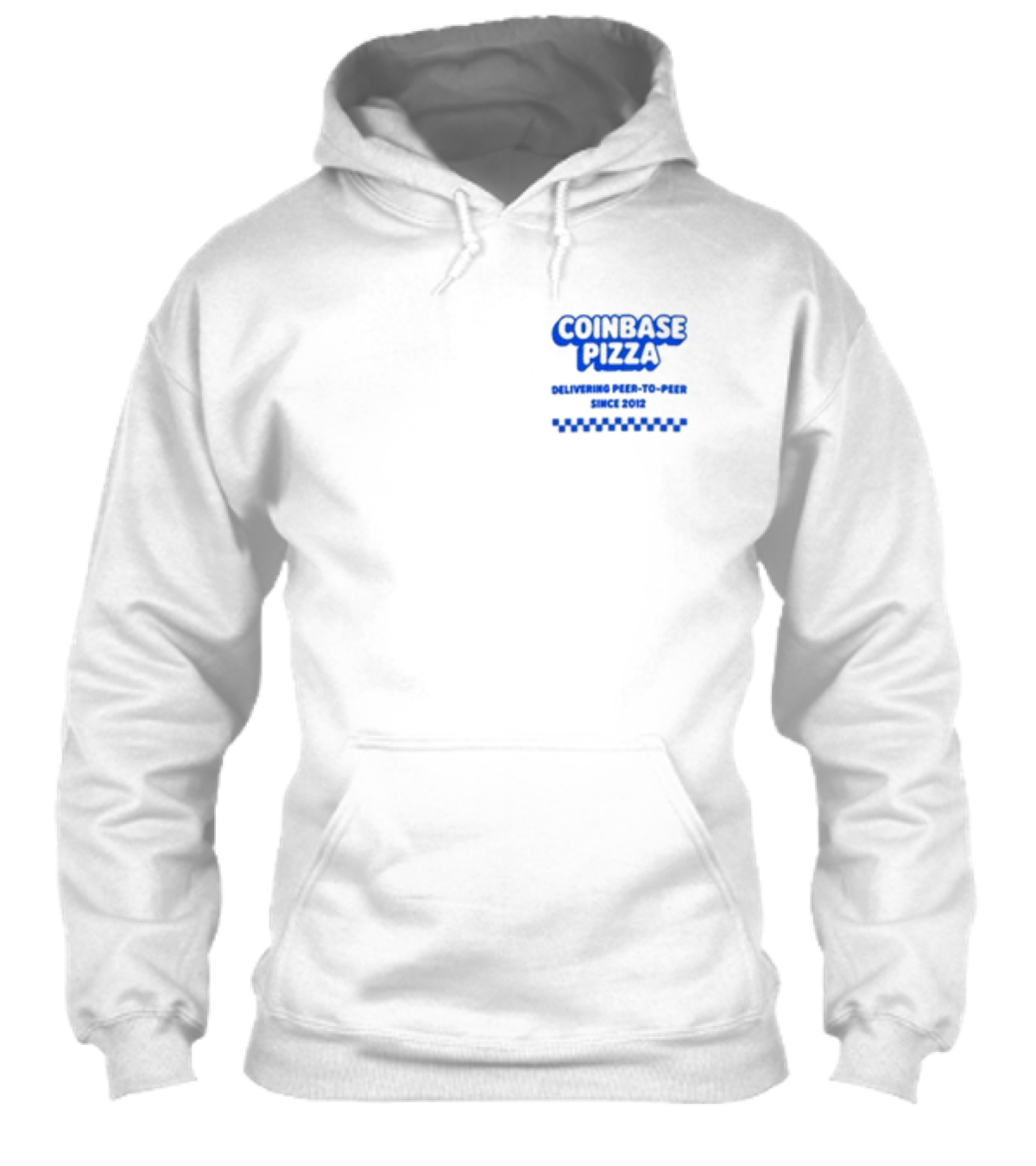 Coinbase Pizza Delivering Peertopeer Since 2010 Shirt