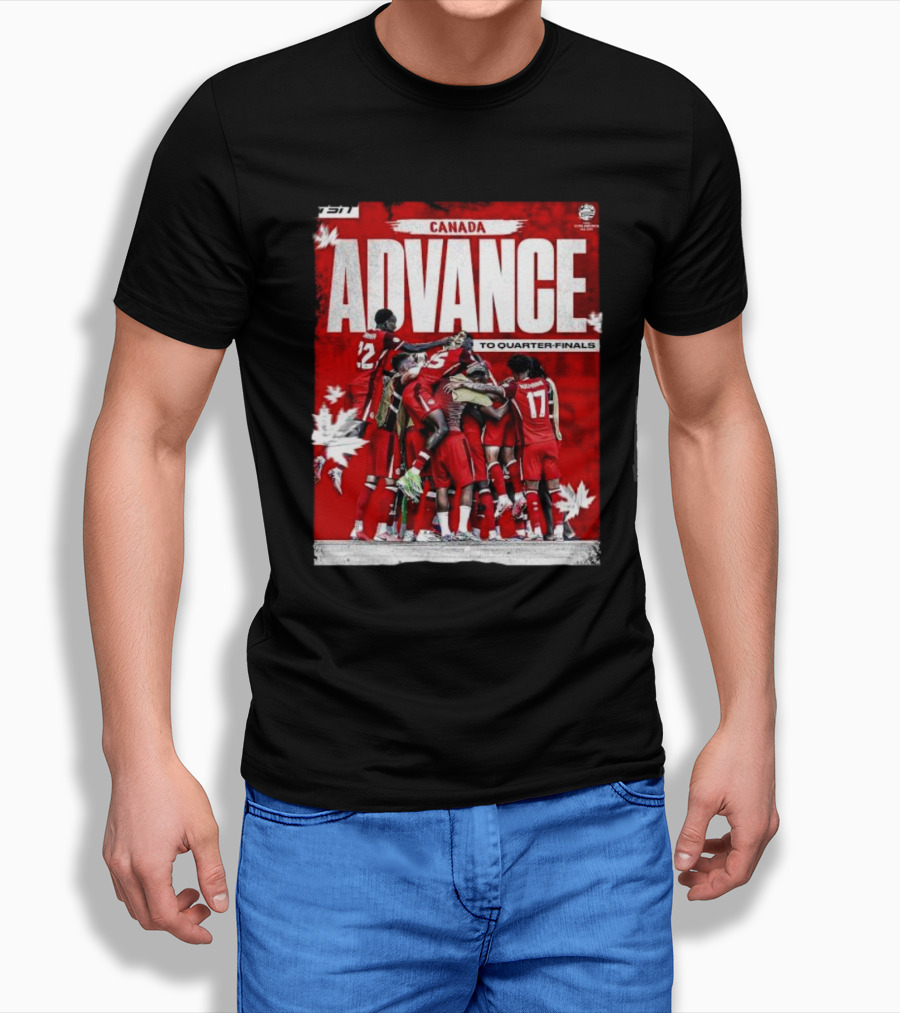 Canada Advance To Quarterfinals Tsn Shirt