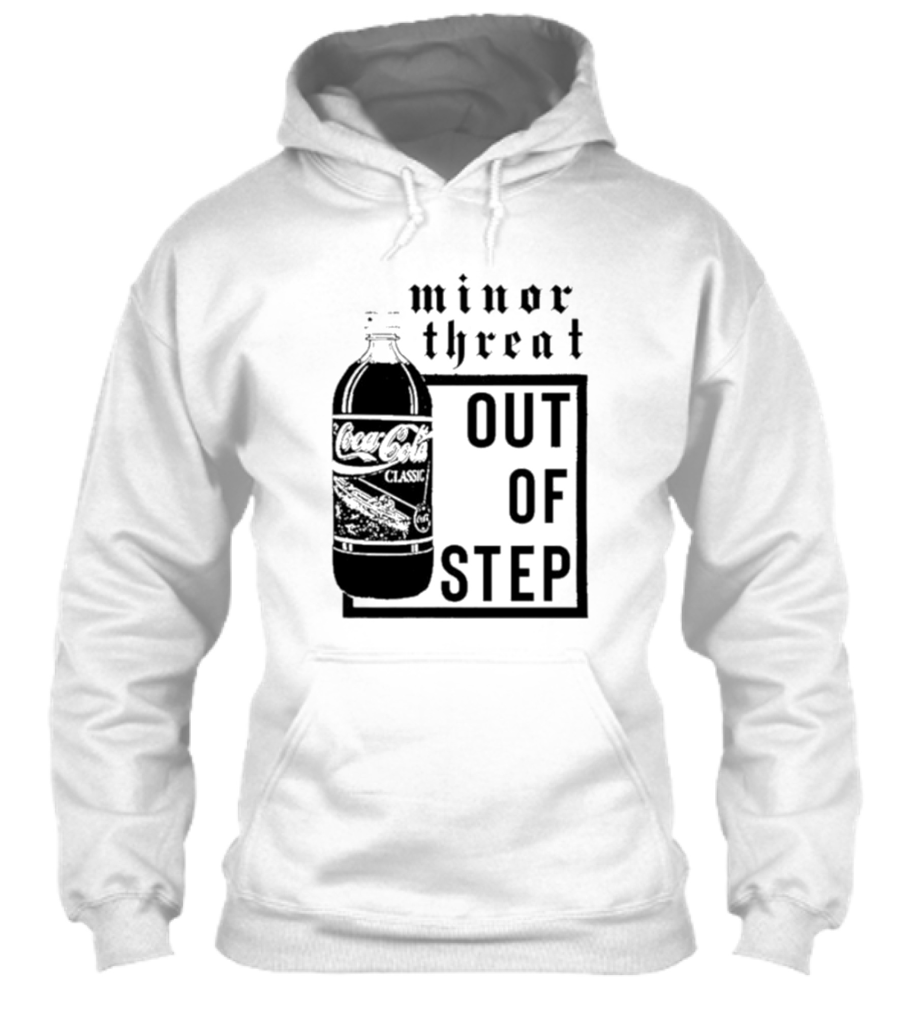 Minor Threat Out Of Step Cocacola Classic Bottle Shirt