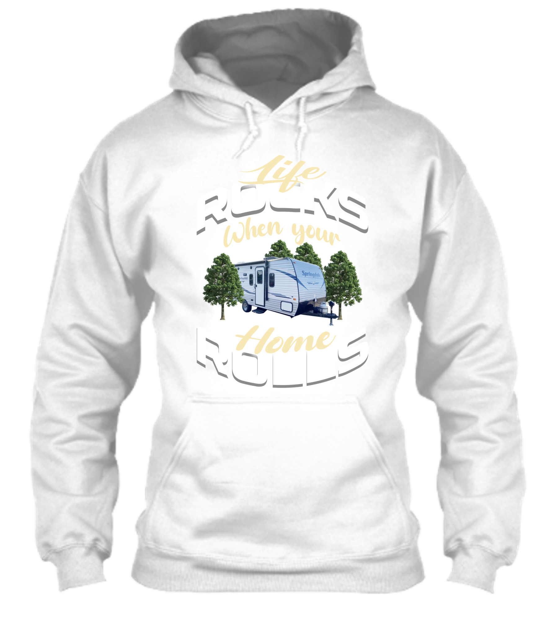 Life Rocks When Your Home Rolls Keystone Rv Trailers Shirt