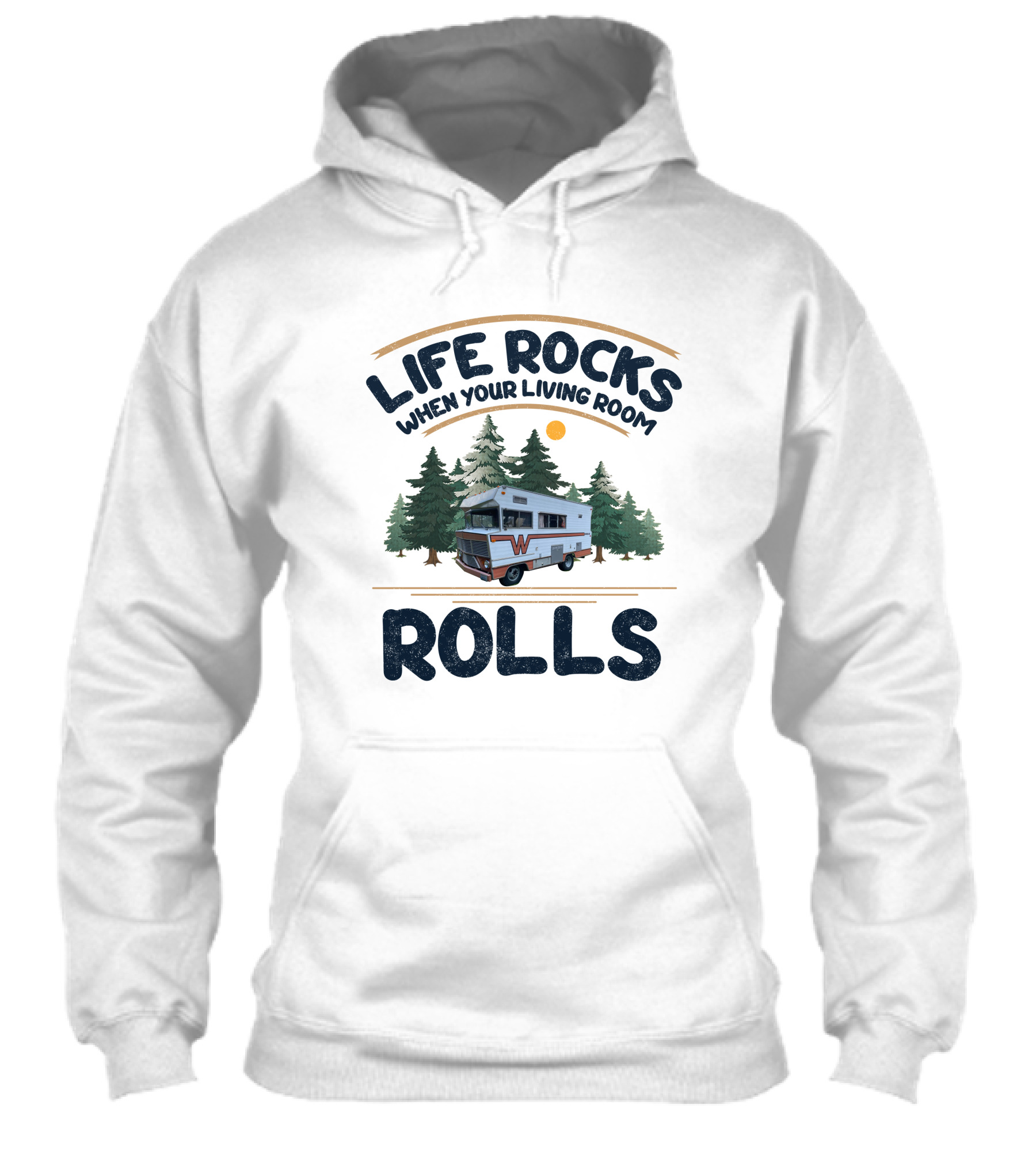 Life Rocks When Your Living Room Rolls Classic Winnebagos And Vintage Shirt