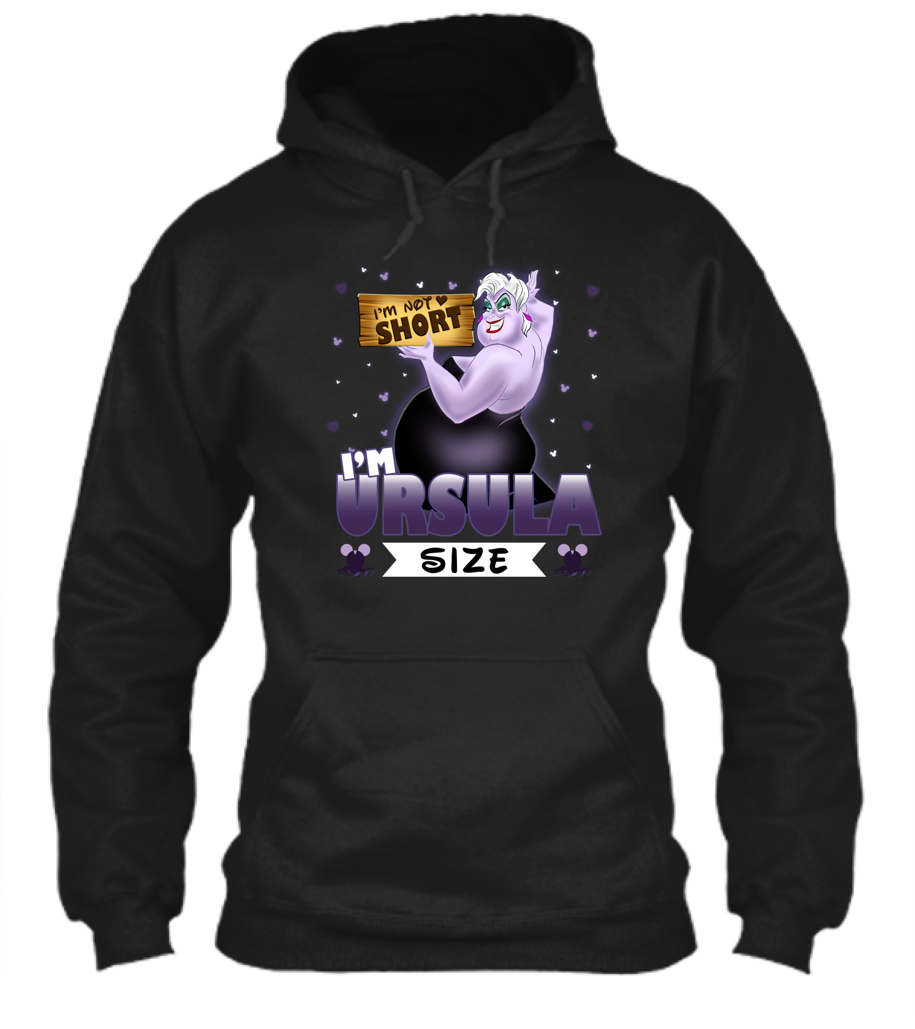 Im Not Short Im Ursula Size Shirt