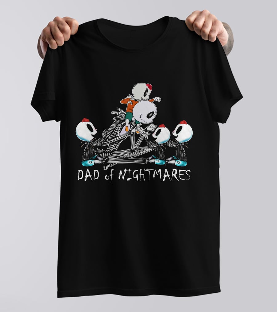Disney Jack Skellington Web Bat Nightmare Before Christmas Shirt