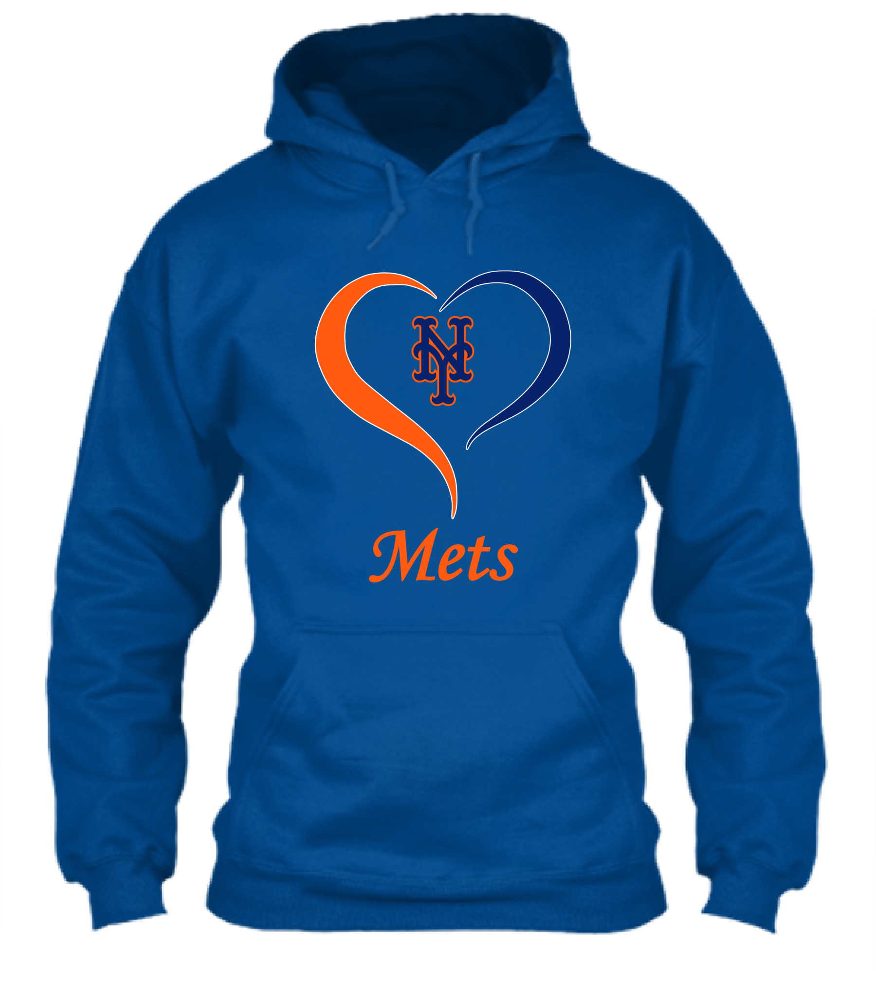 New York Mets Heart Logo Mets Shirt