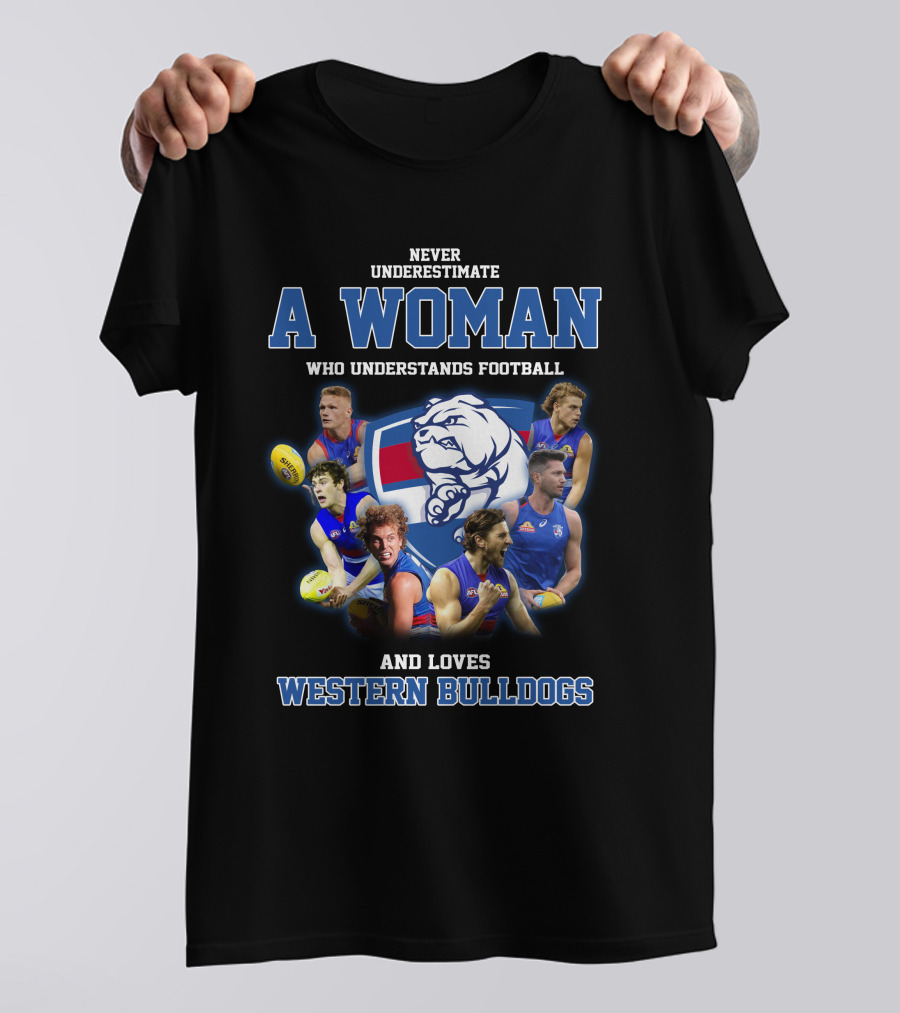 Never Underestimate A Woman Who Understands Football And Loves Fremantle Dockers Shirt