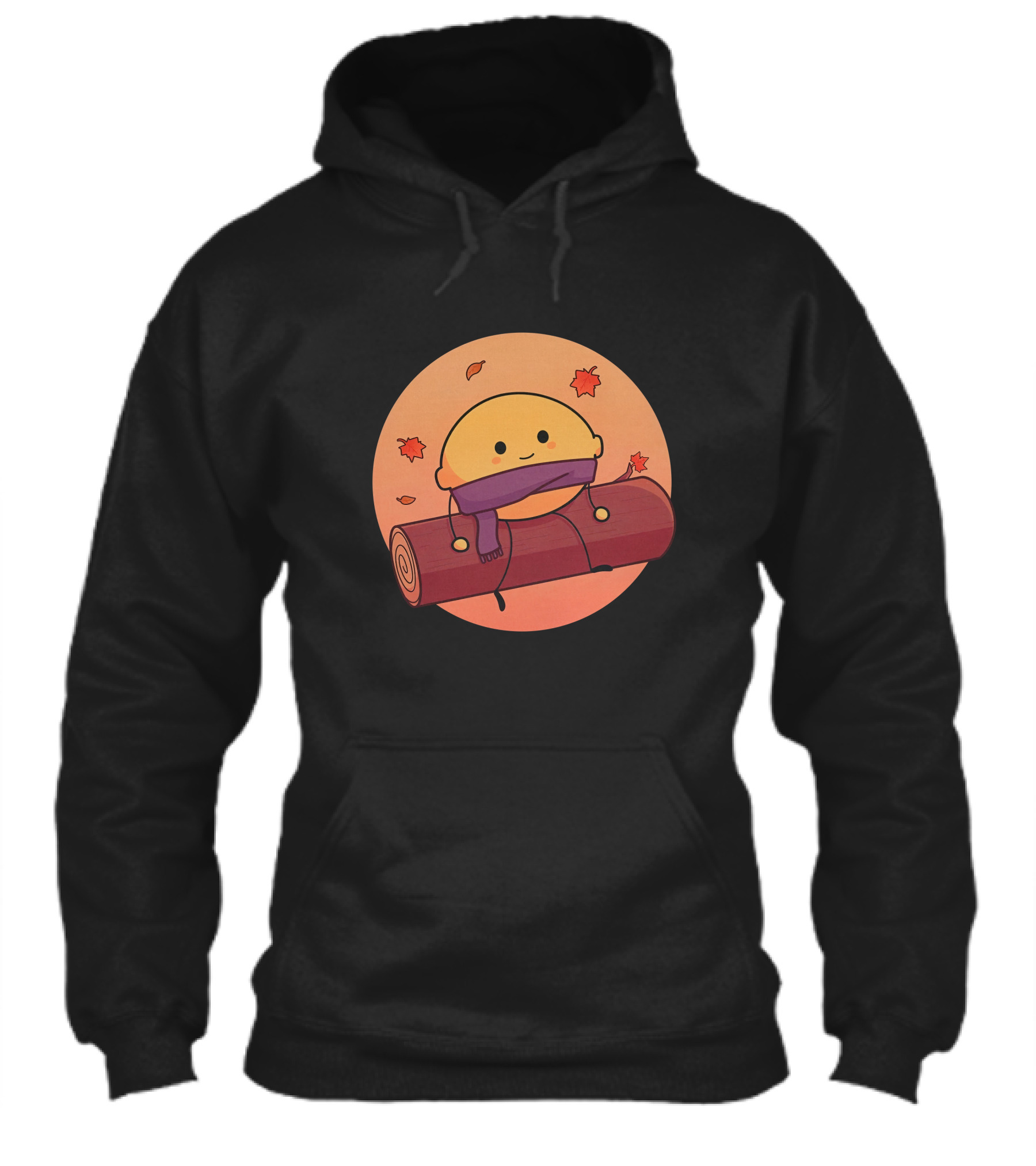 Drops By Ponk Merch Lemon Fall Leaves Cozy Autumn Logs Shirt