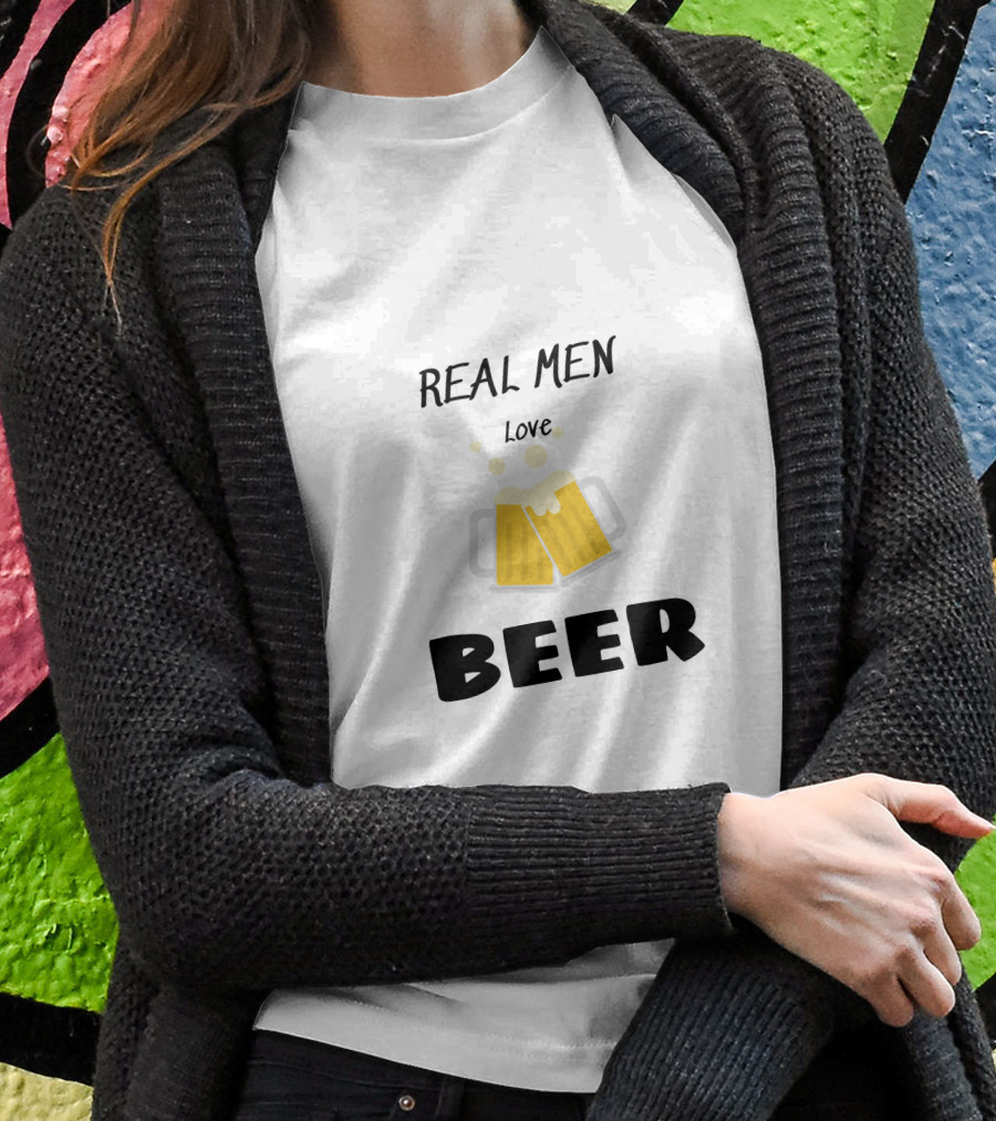 Real Men Love Beer Shirt