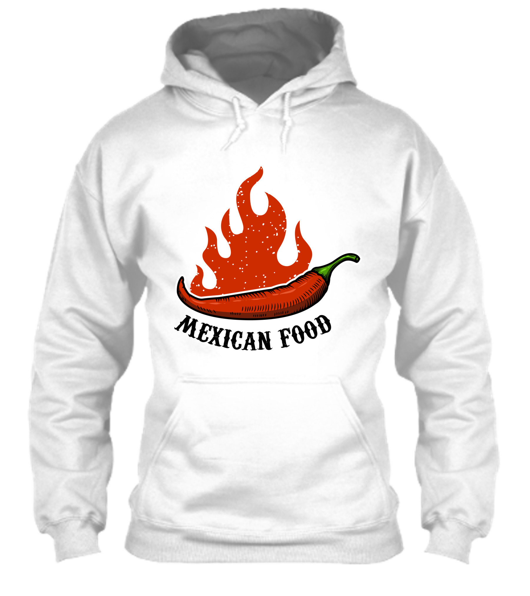 Mexican Food Spicy Chili Pepper Flame Shirt