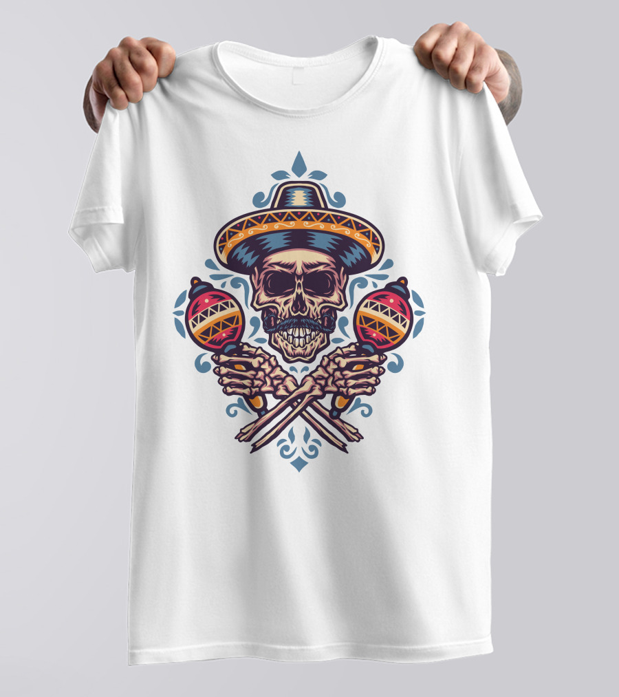 Mexican Food Spicy Chili Pepper Flame Shirt