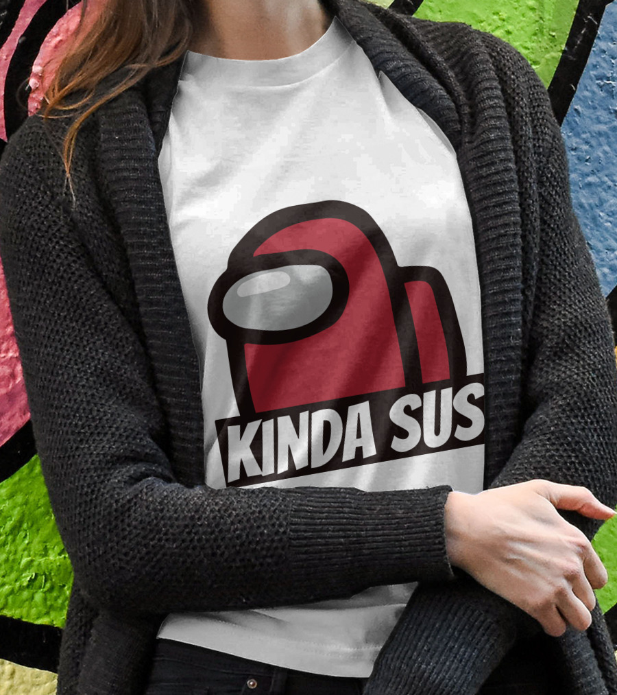 Kinda Sus Among Us Crewmate Shirt