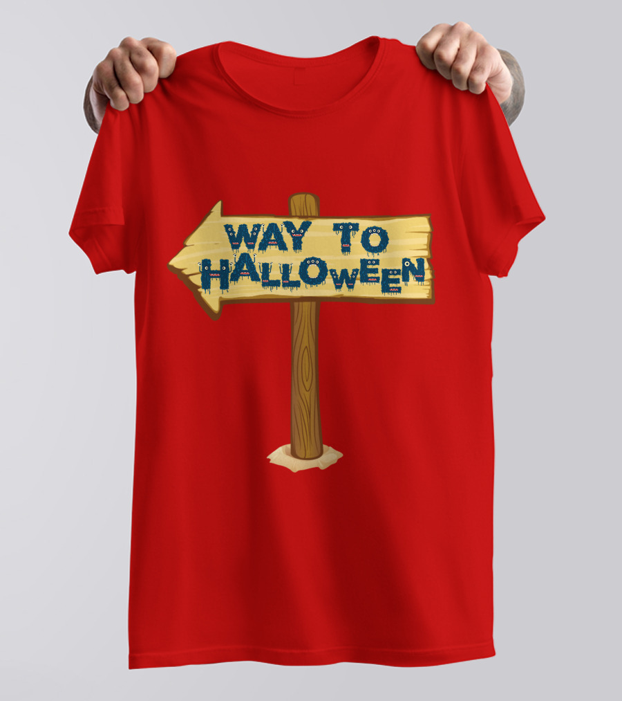 Halloween Pumpkin Ghost Boo Skull And Spider Border Shirt